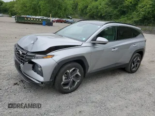 2024 Hyundai Tucson Limited with VIN KM8JECD11RU230643, listed as a Copart auction lot 58791385 with 7,367 mi miles and Salvage title. Bid and sale history available at DreamBid. Image 1.