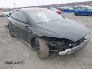 2023 Tesla Model X Plaid with VIN 7SAXCBE6XPF418482, listed as a IAAI auction lot 41787235 with 15 mi miles and . Bid and sale history available at DreamBid. Image 1.