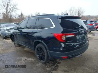 2022 Honda Pilot Special Edition with VIN 5FNYF6H2XNB059737, listed as a IAAI auction lot 41608678 with 50,273 mi miles and . Bid and sale history available at DreamBid. Image 3.