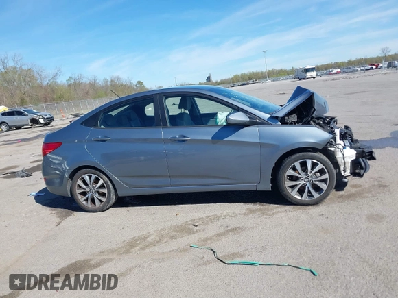 2017 Hyundai Accent SE with VIN KMHCT4AE3HU373698, listed as a IAAI auction lot 41817336 with 1 mi miles. Bid and sale history available at carsss.com. Image 14.