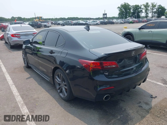 2018 Acura TLX w/A-SPEC Pkg with VIN 19UUB2F60JA003903, listed as a IAAI auction lot 42478311 with 126,094 mi miles and . Bid and sale history available at DreamBid. Image 3.