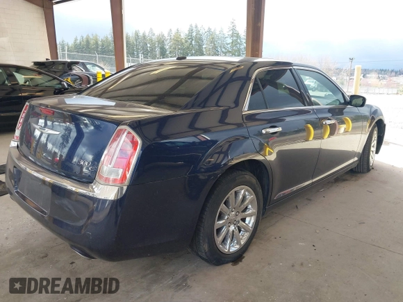2013 Chrysler 300 with VIN 2C3CCAET7DH673242, listed as a IAAI auction lot 41785948 with 135,968 mi miles. Bid and sale history available at carsss.com. Image 4.