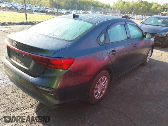 2020 Kia Forte LXS with VIN 3KPF24AD0LE173705, listed as a IAAI auction lot 41971096 with 164,572 mi miles. Bid and sale history available at carsss.com. Image 4.