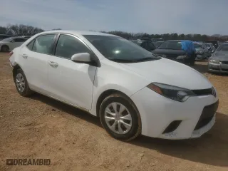 2016 Toyota Corolla L with VIN 2T1BURHEXGC722044, listed as a Copart auction lot 85305884 with 123,906 mi miles and Salvage Title. Bid and sale history available at carsss.com. Image 4.