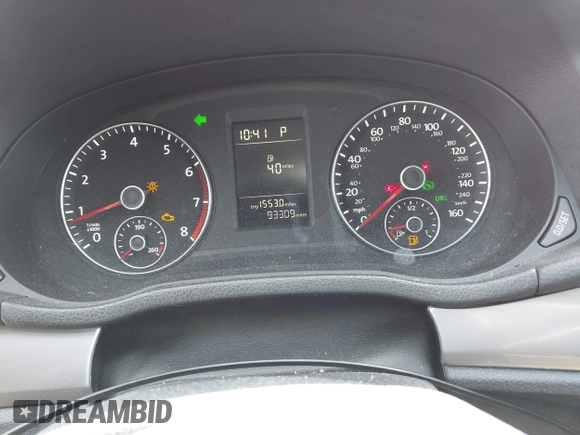 2014 Volkswagen Passat S with VIN 1VWAP7A3XEC008370, listed as a IAAI auction lot 42316448 with 93,309 mi miles and . Bid and sale history available at DreamBid. Image 7.