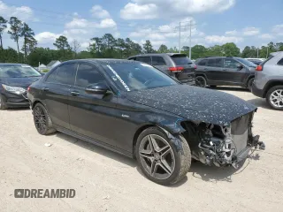 2019 Mercedes-Benz C 43 AMG с VIN 55SWF6EB4KU304022, выставлен на аукционе Copart как лот 53096795 с пробегом 64 788 миль миль и Списание • Salvage title. История ставок и продаж доступна на DreamBid. Изображение 4.