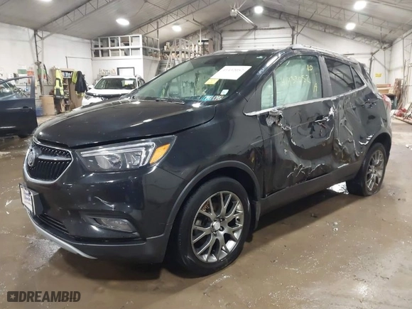 2019 Buick Encore Sport Touring with VIN KL4CJ2SBXKB881568, listed as a IAAI auction lot 41432052 with 96,775 mi miles. Bid and sale history available at carsss.com. Image 2.