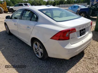 2015 Volvo S60 T5 Drive-E Premier with VIN YV140MFK9F2352762, listed as a Copart auction lot 56954263 with 162,572 mi miles. Bid and sale history available at carsss.com. Image 2.