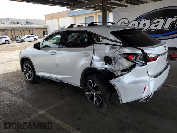 2017 Lexus RX 350 with VIN JTJBZMCA2H2024954, listed as a Copart auction lot 63226975 with 80,602 mi miles and Salvage title. Bid and sale history available at DreamBid. Image 2.