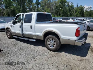 2008 Ford F-250 XL with VIN 1FTSW20R38EA03782, listed as a Copart auction lot 54895085 with 142,357 mi miles and Salvage title. Bid and sale history available at DreamBid. Image 2.