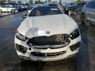 2022 BMW M8 Competition with VIN WBSAE0C04NCJ11232, listed as a Copart auction lot 45540125 with 8,034 mi miles and Salvage Title. Bid and sale history available at carsss.com. Image 5.