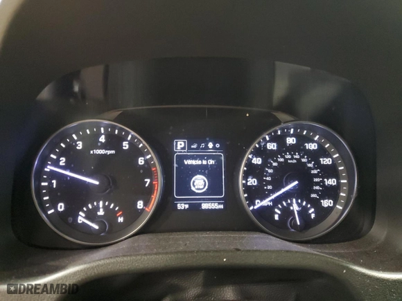2017 Hyundai Elantra SE with VIN 5NPD84LF3HH096755, listed as a Copart auction lot 42436775 with 98,555 mi miles and Non Repairable. Bid and sale history available at carsss.com. Image 9.