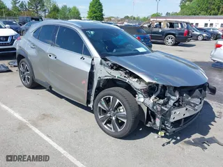 2019 Lexus UX with VIN JTHY3JBH7K2006547, listed as a IAAI auction lot 41989840 with 45,758 mi miles. Bid and sale history available at carsss.com. Image 1.