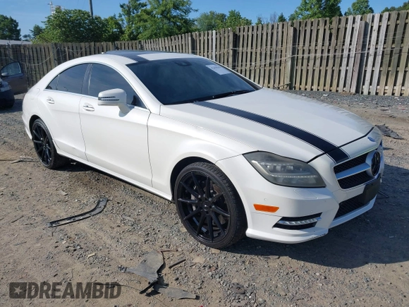 2013 Mercedes-Benz CLS 550 with VIN WDDLJ9BB6DA078723, listed as a IAAI auction lot 42410143 with 171,248 mi miles and . Bid and sale history available at DreamBid. Image 1.