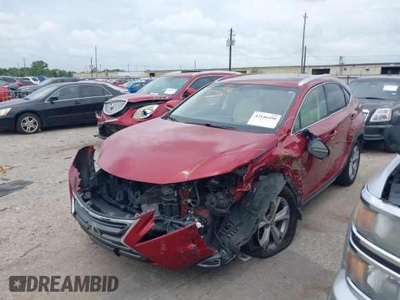 2017 Lexus NX 200t with VIN JTJYARBZ2H2073884, listed as a IAAI auction lot 42146490 with 56,571 mi miles and . Bid and sale history available at DreamBid. Image 21.