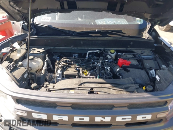 2023 Ford Bronco Sport Big Bend z VIN 3FMCR9B62PRE09504, wystawiony jako IAAI lot #41780893 z przebiegiem 23 140 mil mil oraz . Historia ofert i sprzedaży dostępna na DreamBid. Obrazek 10.