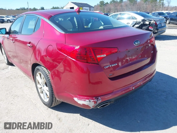 2013 Kia Optima LX z VIN 5XXGM4A78DG205737, wystawiony jako IAAI lot #42005695 z przebiegiem 104 784 mil mil oraz . Historia ofert i sprzedaży dostępna na DreamBid. Obrazek 6.