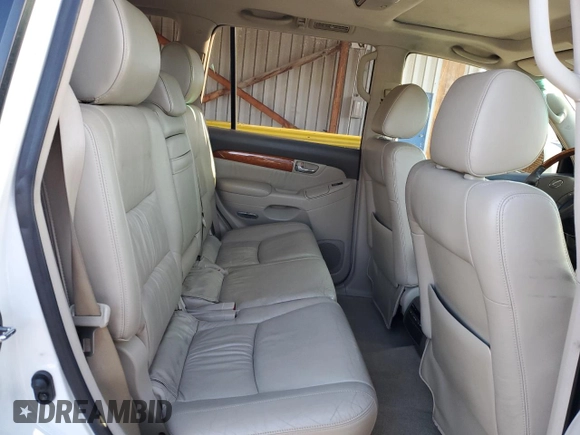 2006 Lexus GX with VIN JTJBT20X260122373, listed as a Copart auction lot 53136495 with 185,332 mi miles and Salvage Title. Bid and sale history available at carsss.com. Image 10.