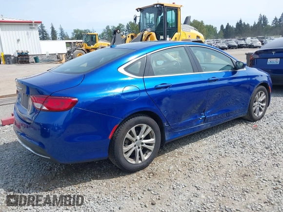 2015 Chrysler 200 Limited with VIN 1C3CCCAB8FN640110, listed as a IAAI auction lot 42218072 with 250,509 mi miles and . Bid and sale history available at DreamBid. Image 4.