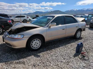 2001 Honda Accord LX z VIN JHMCG554X1C024855, wystawiony jako Copart lot #57649815 z przebiegiem 164 959 mil mil oraz Szkoda całkowita • Salvage title. Historia ofert i sprzedaży dostępna na DreamBid. Obrazek 1.