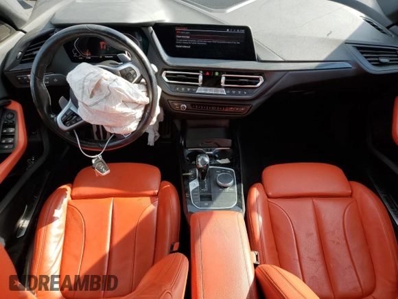 2021 BMW 2 Series 228i with VIN WBA53AK00M7J43699, listed as a Copart auction lot 55928355 with 86,544 mi miles and Salvage title. Bid and sale history available at DreamBid. Image 8.