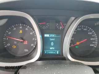 2013 Chevrolet Equinox LS z VIN 2GNALBEK0D1109142, wystawiony jako Copart lot #59656665 z przebiegiem 114 988 mil mil oraz Szkoda całkowita • Salvage title. Historia ofert i sprzedaży dostępna na DreamBid. Obrazek 9.