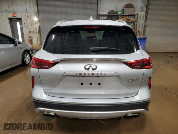 2019 Infiniti QX50 Essential with VIN 3PCAJ5M37KF128971, listed as a Copart auction lot 49388565 with 74,931 mi miles and Salvage Title. Bid and sale history available at DreamBid. Image 6.
