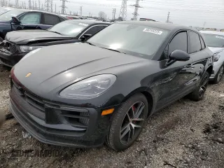 2023 Porsche Macan S z VIN WP1AG2A51PLB41933, wystawiony jako Copart lot #50255225 z przebiegiem 29 682 mil mil oraz Szkody całkowita. Historia ofert i sprzedaży dostępna na DreamBid. Obrazek 1.