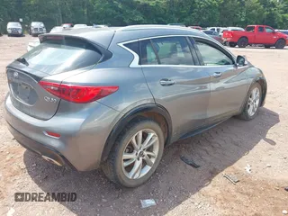 2017 Infiniti QX30 Luxury with VIN SJKCH5CP9HA019757, listed as a IAAI auction lot 42308114 with 82,194 mi miles and . Bid and sale history available at DreamBid. Image 4.