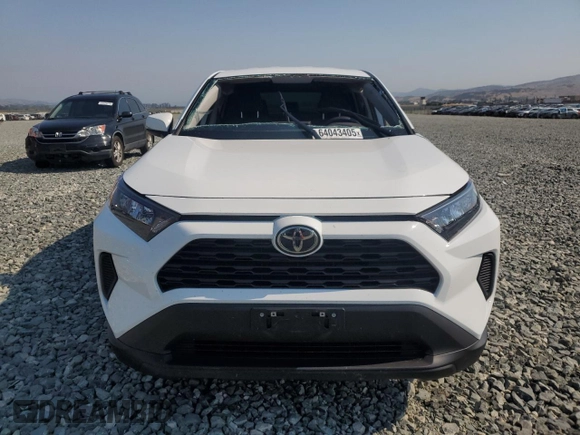 2022 Toyota RAV4 LE with VIN 2T3K1RFV2NW229327, listed as a Copart auction lot 64043405 with 18,161 mi miles and Salvage title. Bid and sale history available at DreamBid. Image 5.