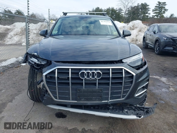 2021 Audi Q5 Prestige with VIN WA1CAAFY5M2050748, listed as a IAAI auction lot 41704470 with 55,162 mi miles. Bid and sale history available at carsss.com. Image 12.