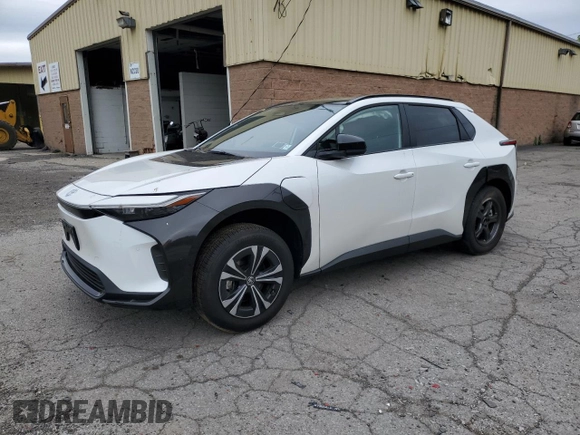 2024 Toyota bZ4X XLE with VIN JTMABACA2RA087660, listed as a Copart auction lot 61295995 with 2,288 mi miles and Salvage title. Bid and sale history available at DreamBid. Image 1.