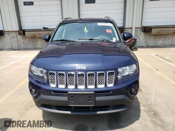 2016 Jeep Compass Latitude with VIN 1C4NJDEB4GD758009, listed as a Copart auction lot 60704745 with 143,393 mi miles and Salvage title. Bid and sale history available at DreamBid. Image 5.
