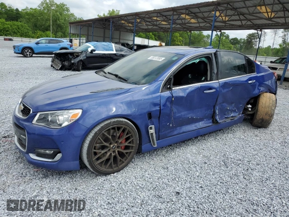 2017 Chevrolet SS z VIN 6G3F25RW9HL303977, wystawiony jako Copart lot #55012085 z przebiegiem 53 657 mil mil oraz Szkoda całkowita • Salvage title. Historia ofert i sprzedaży dostępna na DreamBid. Obrazek 1.