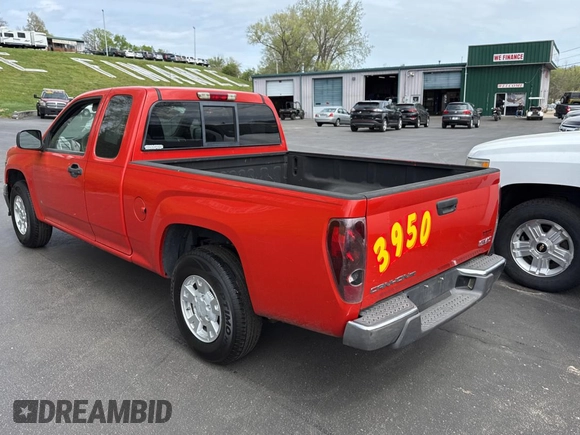 2008 GMC Canyon SLE1 with VIN 1GTCS19E888138586, listed as a Copart auction lot 53332145 with 132,856 mi miles and Clean Title. Bid and sale history available at carsss.com. Image 3.