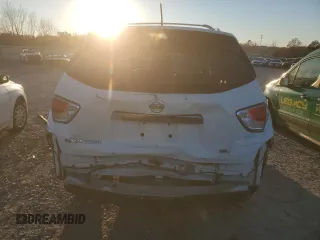 2016 Nissan Pathfinder Platinum with VIN 5N1AR2MN6GC642383, listed as a Copart auction lot 82894194 with 129,000 mi miles and Salvage Title. Bid and sale history available at carsss.com. Image 6.