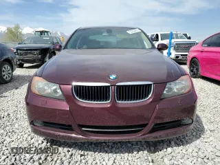 2007 BMW 3 Series 328xi with VIN WBAVC73507KP35487, listed as a Copart auction lot 53204665 with Not provided miles and Salvage title. Bid and sale history available at DreamBid. Image 5.