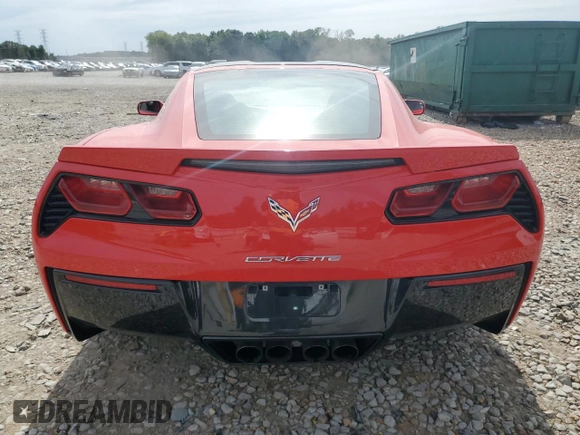2015 Chevrolet Corvette 1LT with VIN 1G1YB2D73F5123313, listed as a Copart auction lot 55674454 with 72,831 mi miles and Salvage Title. Bid and sale history available at carsss.com. Image 6.