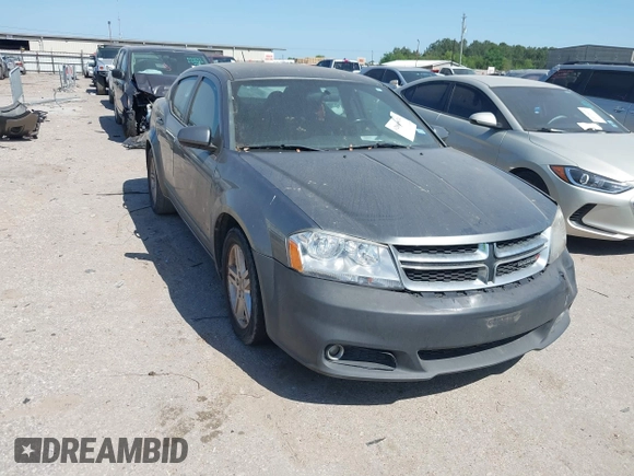 2013 Dodge Avenger SXT with VIN 1C3CDZCB8DN562180, listed as a IAAI auction lot 42000811 with 207,872 mi miles and . Bid and sale history available at carsss.com. Image 1.