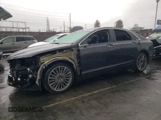 2015 Lincoln MKZ with VIN 3LN6L2GK9FR617843, listed as a Copart auction lot 84767974 with 79,569 mi miles and Salvage Title. Bid and sale history available at carsss.com. Image 1.