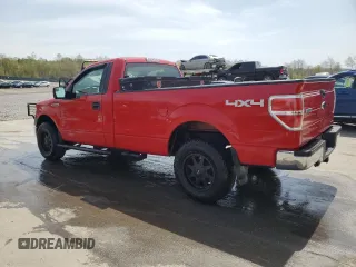 2011 Ford F-150 XL with VIN 1FTMF1EM4BKD18406, listed as a Copart auction lot 54566055 with 95,219 mi miles and Salvage title. Bid and sale history available at DreamBid. Image 2.