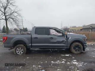 2023 Ford F-150 XL with VIN 1FTFW1E5XPFA34750, listed as a IAAI auction lot 41151167 with 47,175 mi miles. Bid and sale history available at carsss.com. Image 13.
