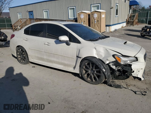 2021 Subaru WRX Premium with VIN JF1VA1C66M9805291, listed as a Copart auction lot 87717285 with 43,462 mi miles and Salvage Title. Bid and sale history available at carsss.com. Image 4.
