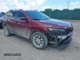 2019 Jeep Cherokee Latitude with VIN 1C4PJLCB6KD297149, listed as a IAAI auction lot 42212980 with 85,393 mi miles and . Bid and sale history available at DreamBid. Image 1.