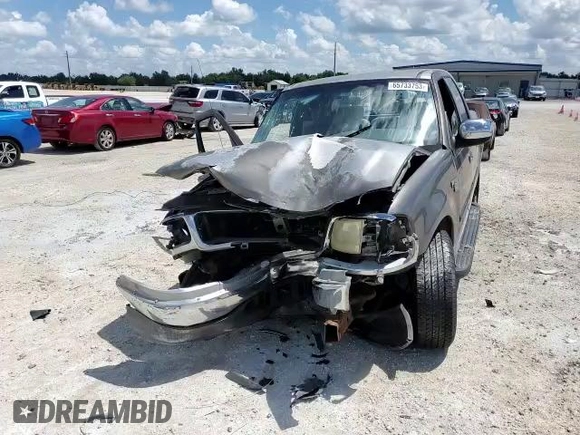 2002 Ford F-150 XLT with VIN 1FTRW07692KB73281, listed as a Copart auction lot 48147305 with 0 mi miles and Non Repairable. Bid and sale history available at carsss.com. Image 10.