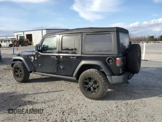 2023 Jeep Wrangler Sport with VIN 1C4HJXDG2PW546208, listed as a Copart auction lot 47779635 with 40,491 mi miles and Salvage Title. Bid and sale history available at DreamBid. Image 2.