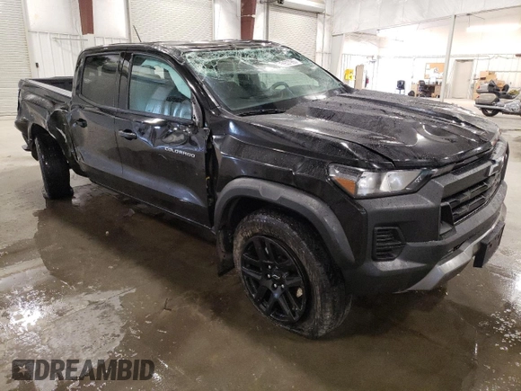 2023 Chevrolet Colorado 4WD Trail Boss with VIN 1GCPTEEK5P1172588, listed as a Copart auction lot 50537965 with 51,931 mi miles and Salvage Title. Bid and sale history available at carsss.com. Image 4.