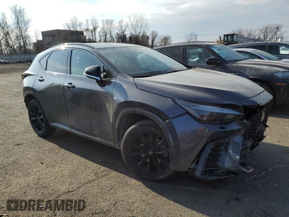2022 Lexus NX with VIN 2T2KGCEZ9NC003484, listed as a Copart auction lot 88879755 with 54,890 mi miles and Salvage Title. Bid and sale history available at carsss.com. Image 4.