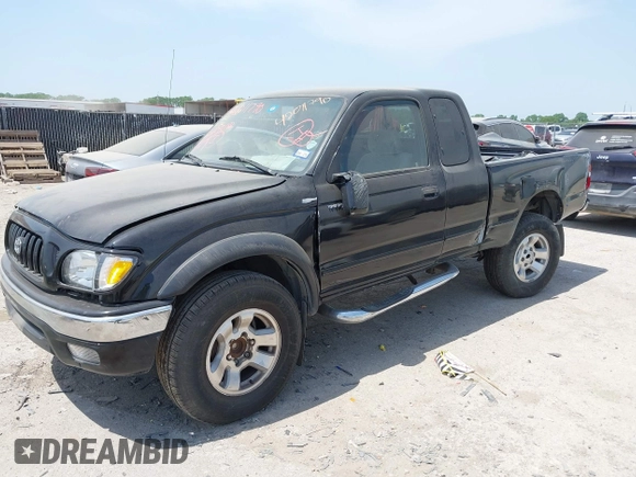2002 Toyota Tacoma PreRunner with VIN 5TESN92N82Z124849, listed as a IAAI auction lot 42011790 with 242,188 mi miles and . Bid and sale history available at DreamBid. Image 2.