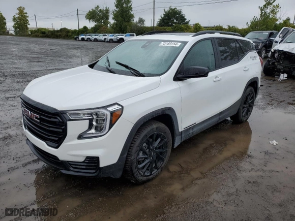 2024 GMC Terrain SLE with VIN 3GKALTEGXRL167053, listed as a Copart auction lot 88142795 with 3,917 mi miles and Non Repairable. Bid and sale history available at carsss.com. Image 1.